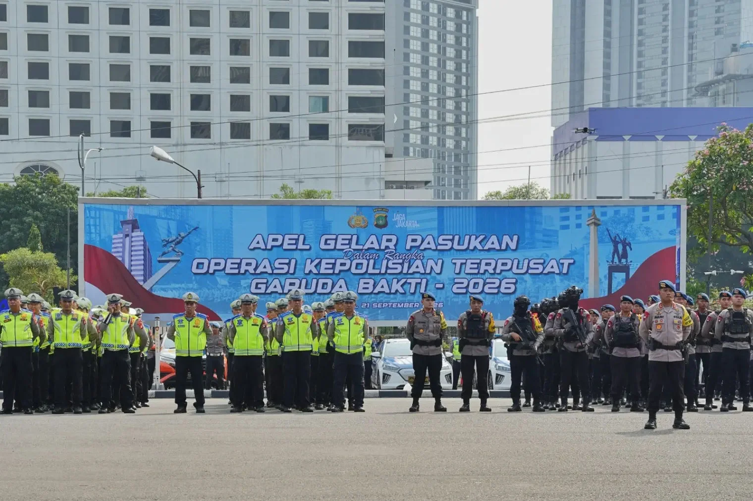 Polisi Siapkan 3.852 Personel Amankan FIFA ASEAN Cup di GBK Senayan